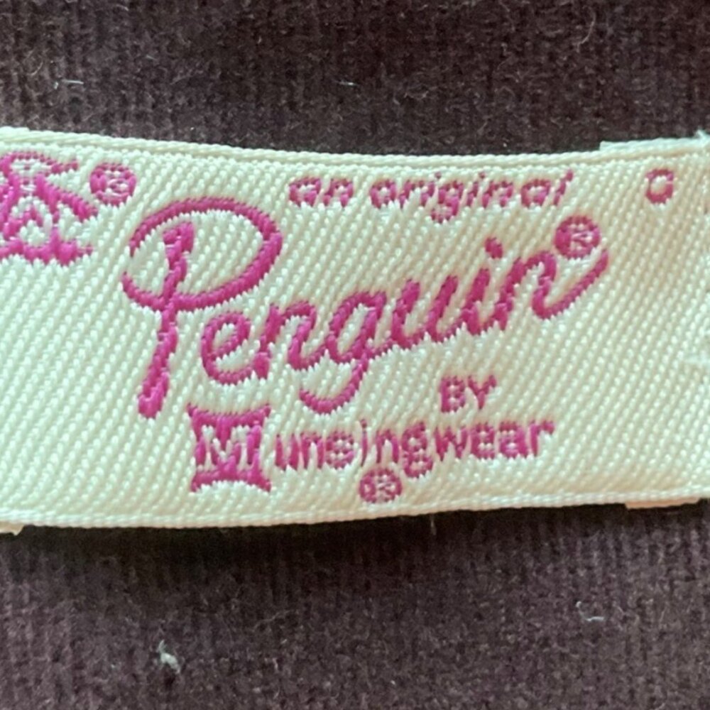 Penguin XS or 0 women Corduroy blazer/jacket Burgundy Preppy Old Money Y2K - Picture 3 of 10